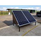 Szigetüzemű OFF-Grid önállóan működő akkumulátoros 1KW-os rendszer 0,6KW napelemmel