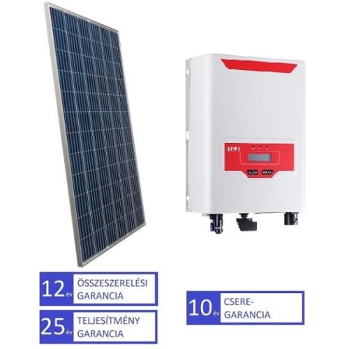 SAJ 5.4KWp egyfázisú napelemes rendszer string inverterrel