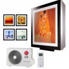 LG ART COOL GALLERY A09FT INVERTERES OLDALFALI SPLIT KLÍMA 2,6 KW