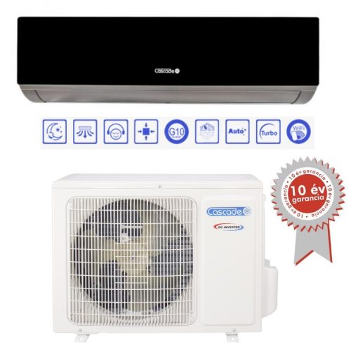 CASCADE BLACK ART CWH12TBA 3,5kW inverteres splitklíma