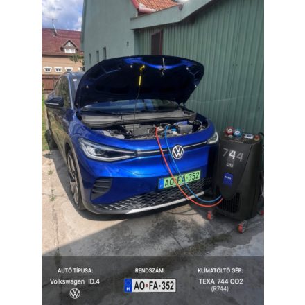 R744 / CO2 klímatöltés