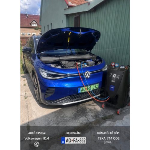R744 / CO2 klímatöltés