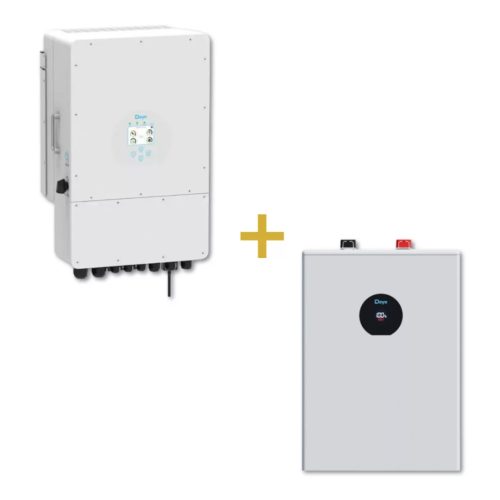 3Fázisú DEYE inverter - DEYE LiFePo akku napelem nelkul